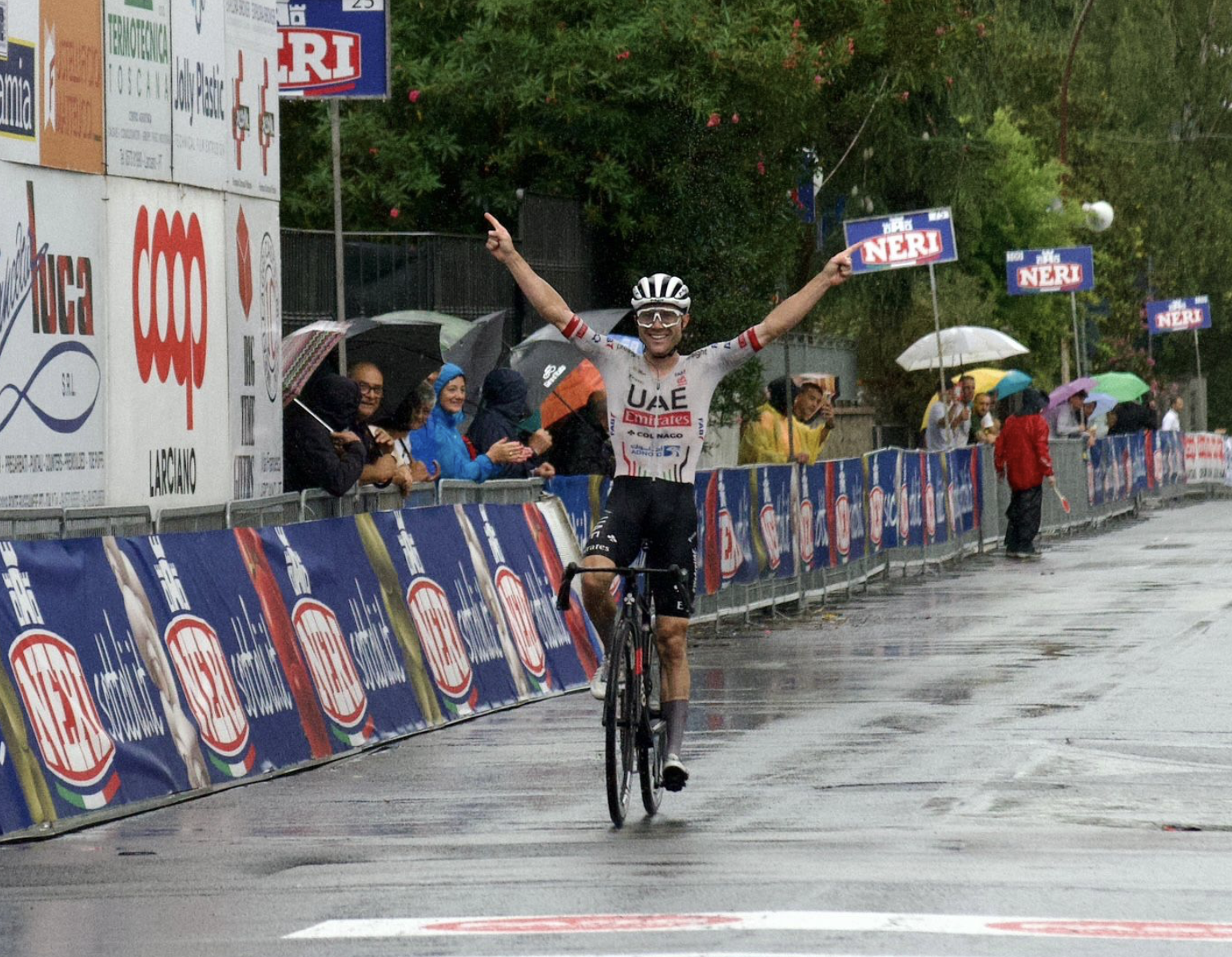 Marc Hirschi Vincitore Edizione 2024 GP Larciano